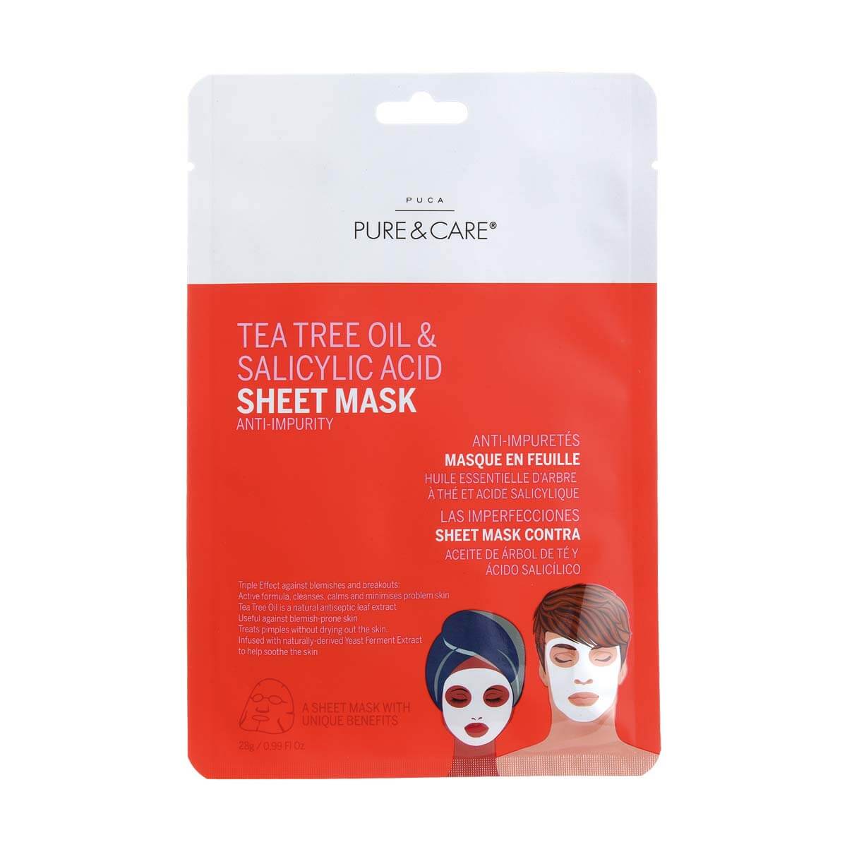 bekymring studie Bluebell Tea Tree Oil Mask | PUCA - PURE & CARE