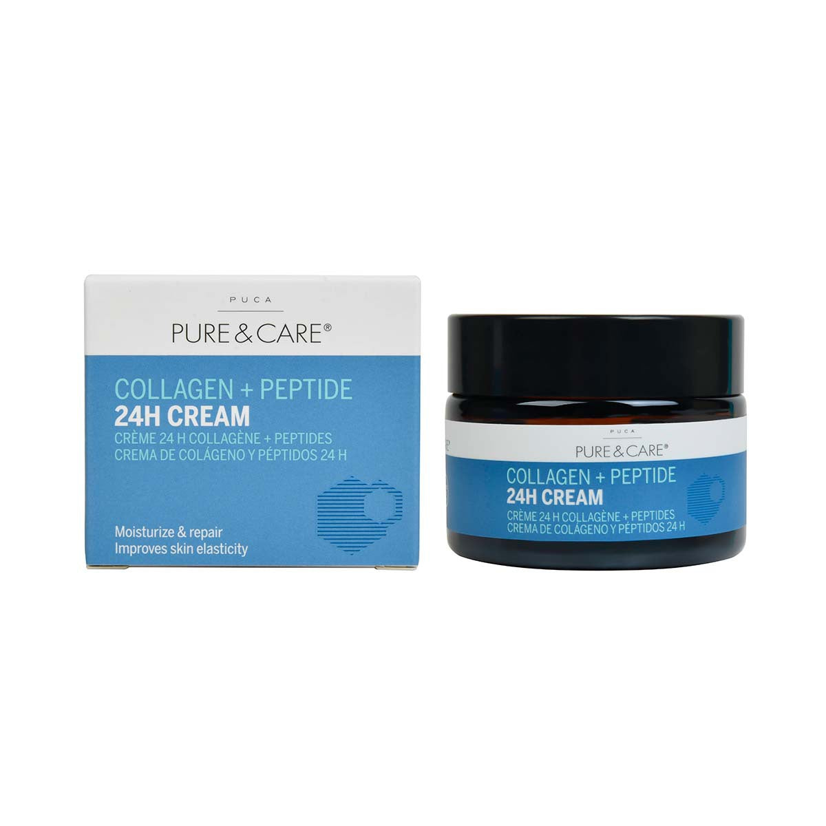 Collagen + Peptide day and night Cream I PUCA - PURE & CARE