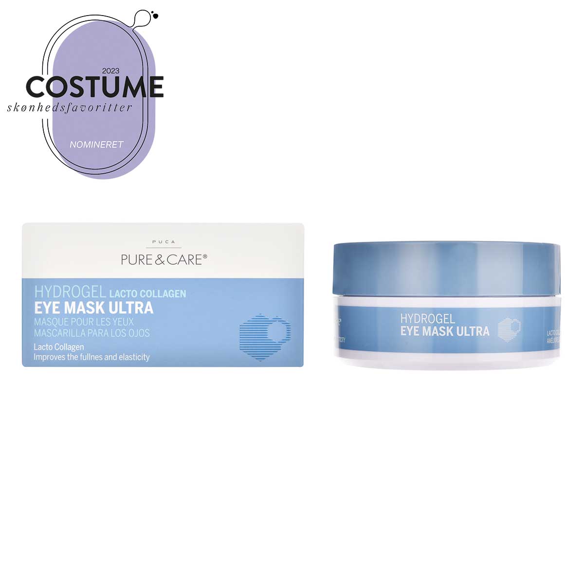 Hydrogel EyeMask Lacto-Collagen | PUCA - PURE & CARE