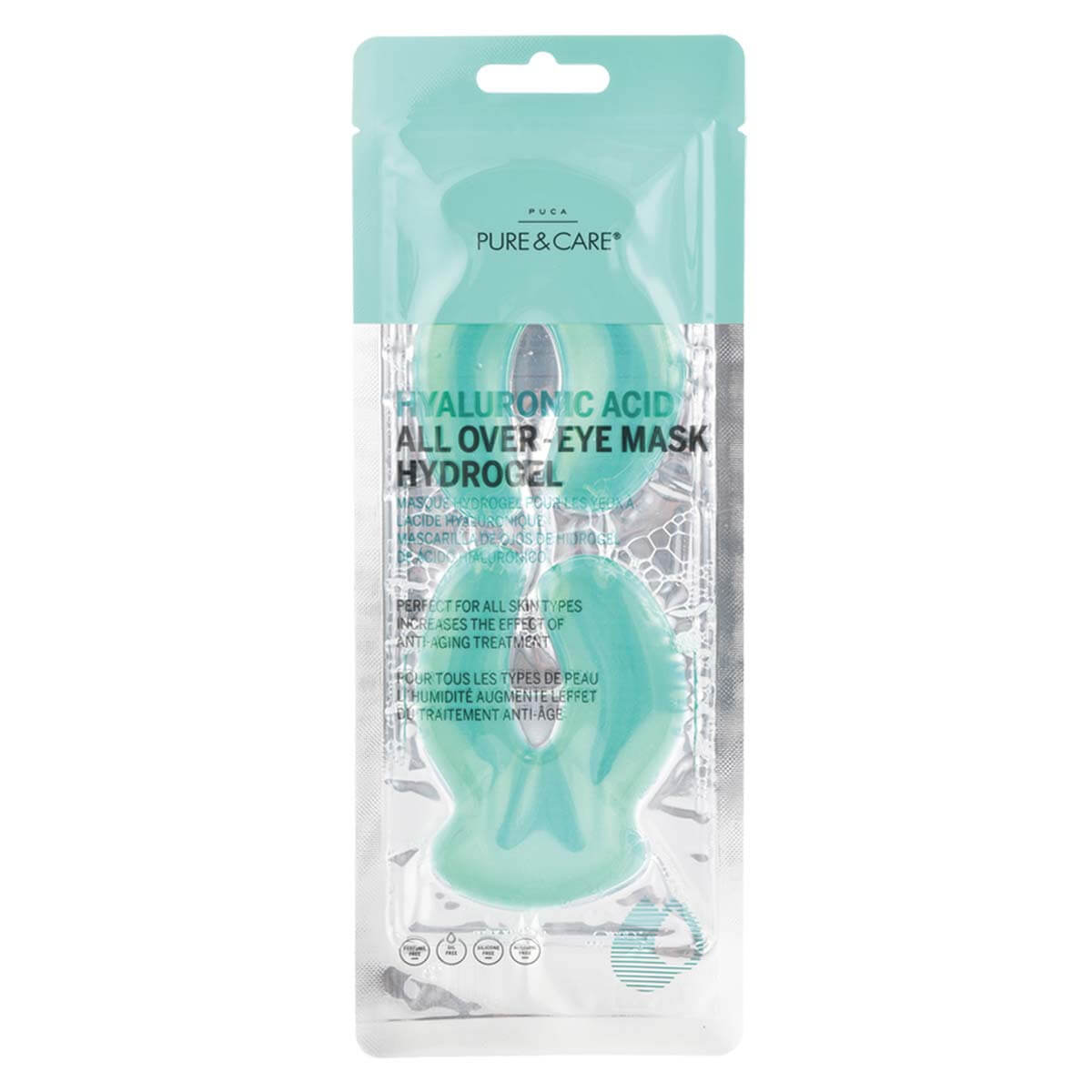 Hyaluronic Acid All Over Eye Mask Hydrogel | PUCA - PURE & CARE