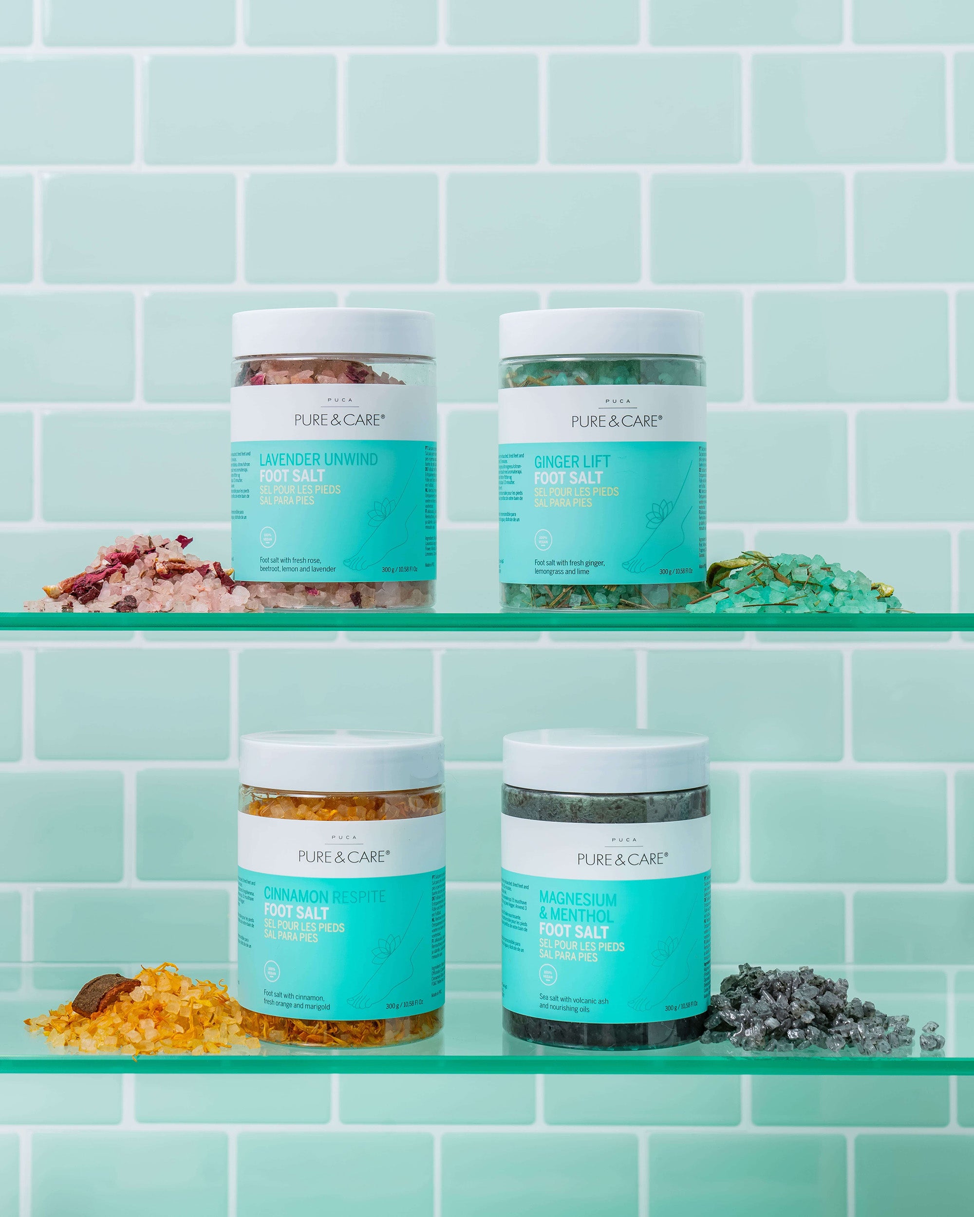 Foot Salt Collection | PUCA - PURE & CARE