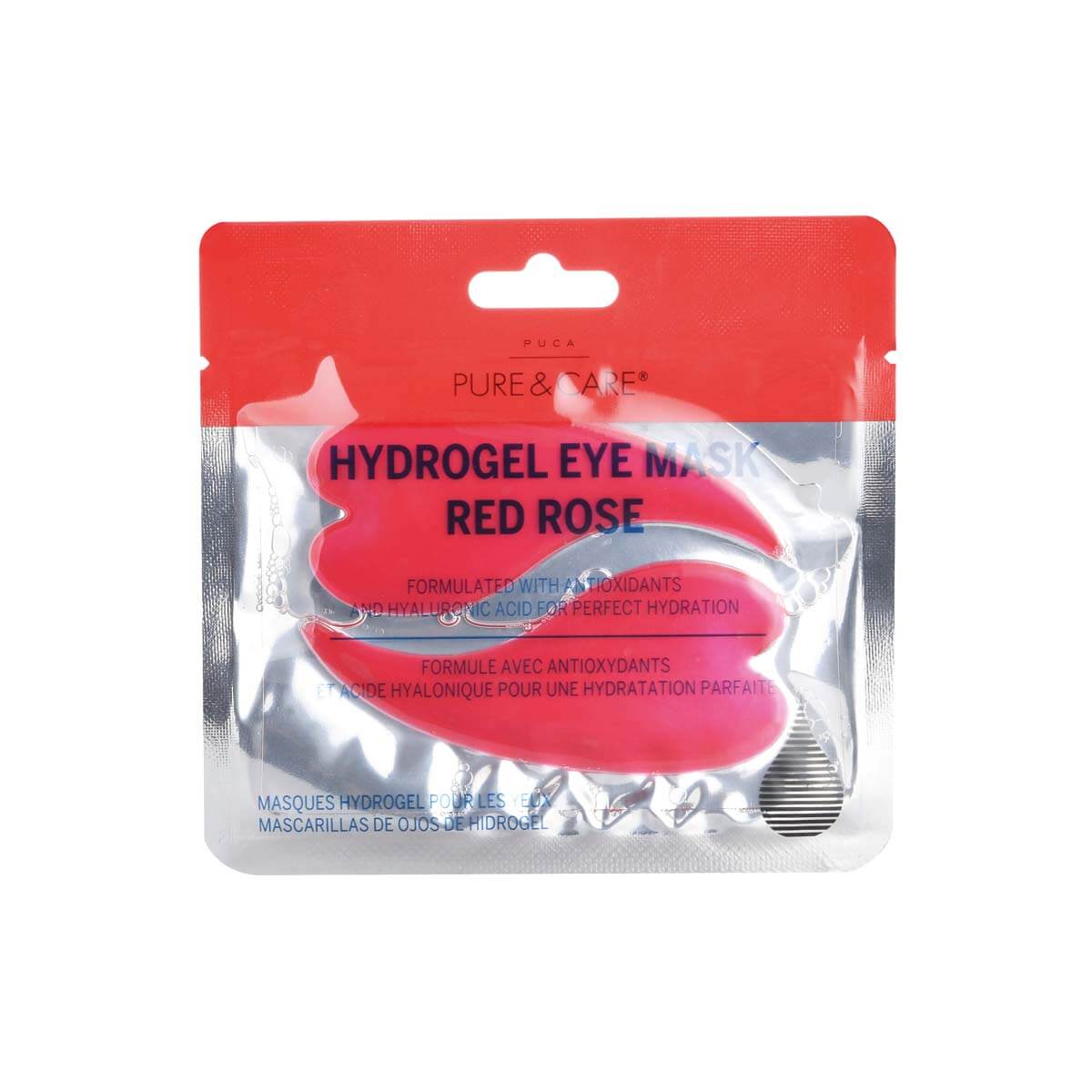 Hydrogel Eye Mask Red Rose | PUCA - PURE & CARE