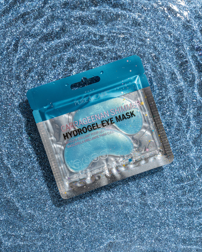 Carrageenan Shimmer Hydrogel Eye Mask