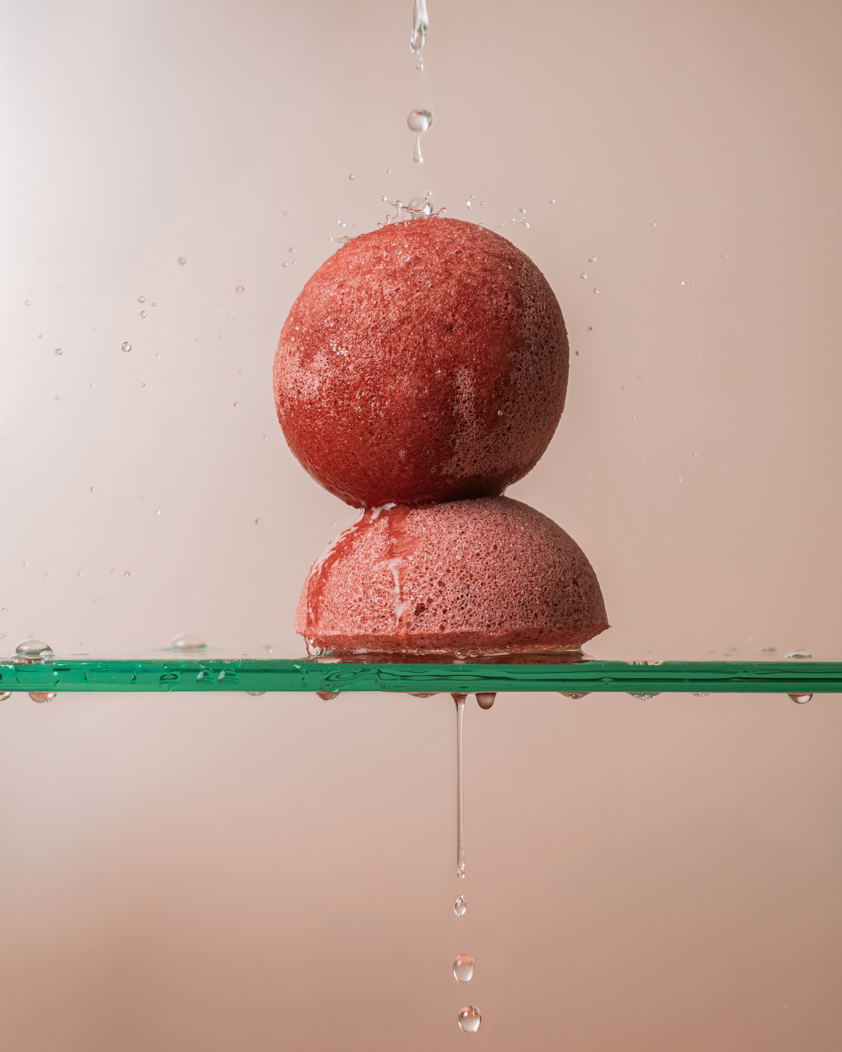 Konjac Sponge Red Clay