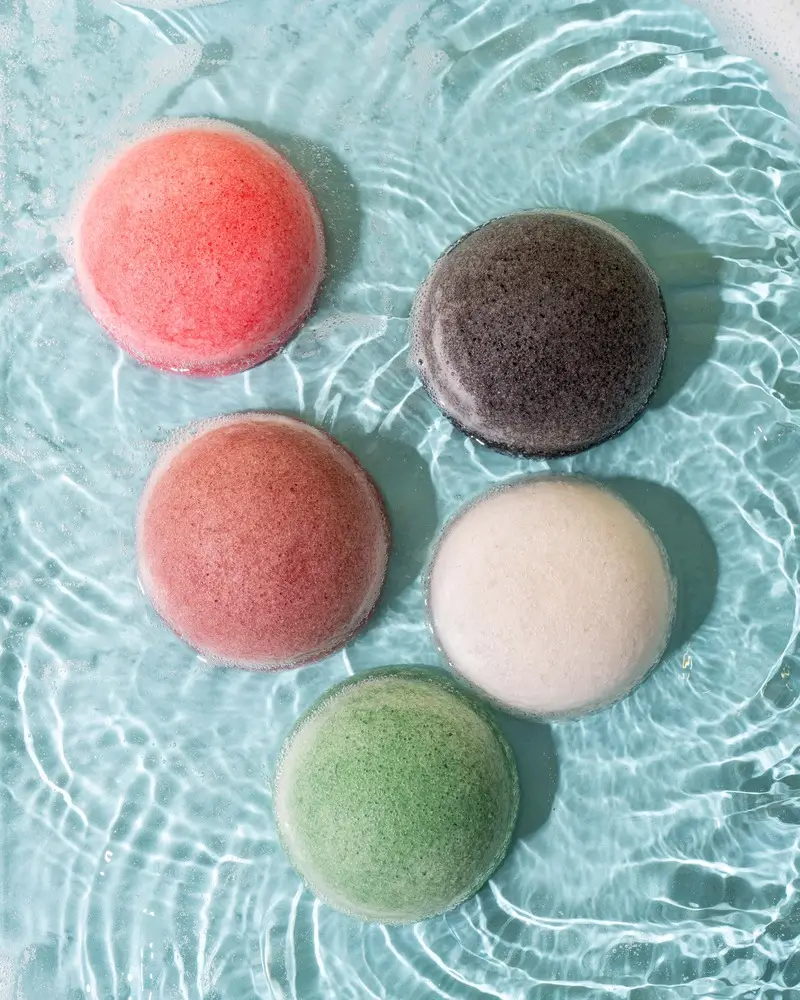 Konjac Sponge Red Clay