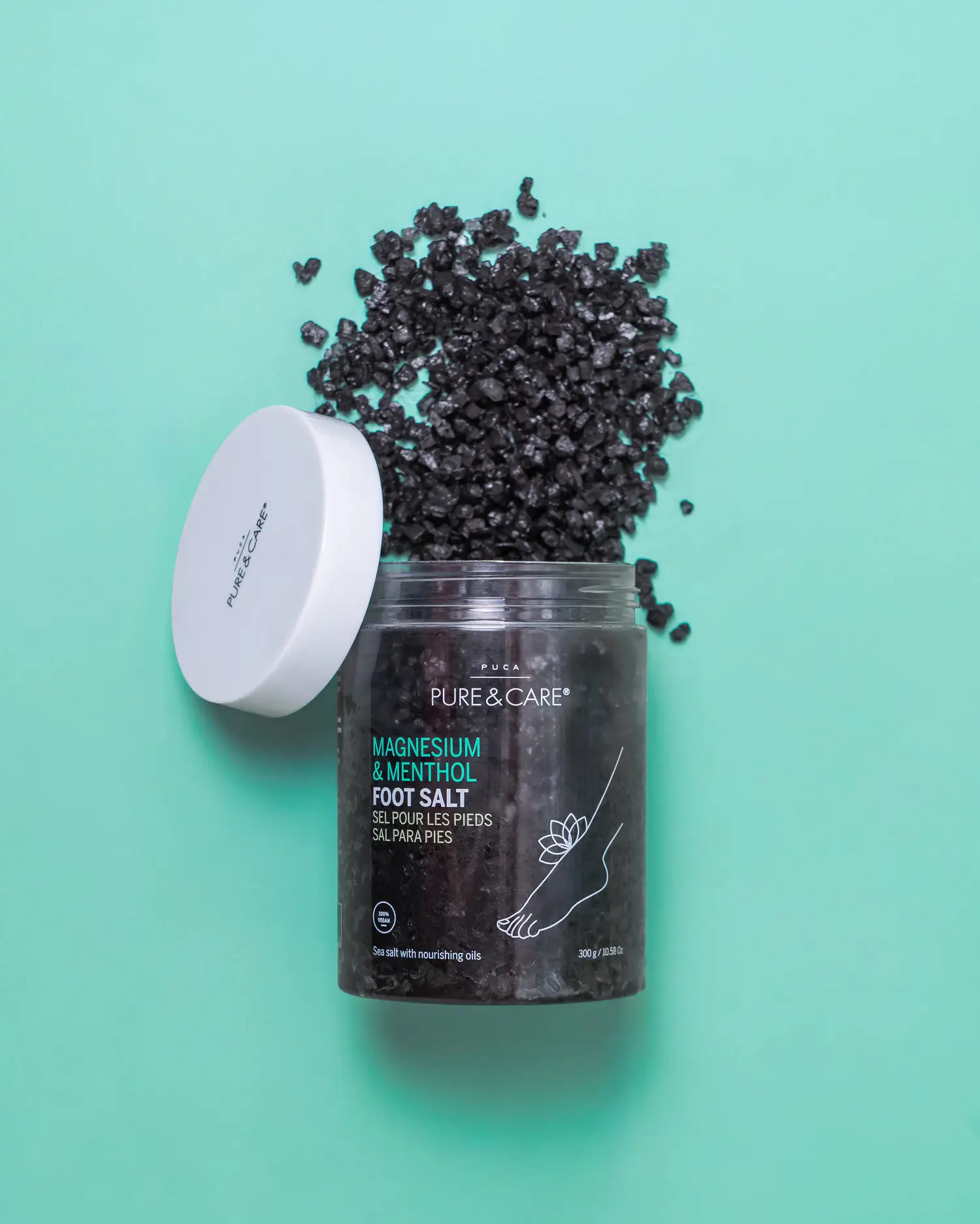 Magnesium & Menthol Fodsalt