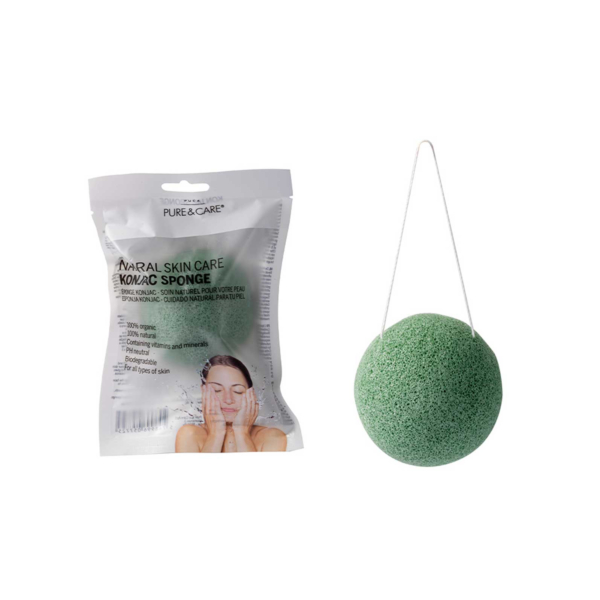 Konjac Sponge Green Tea | PUCA - PURE & CARE