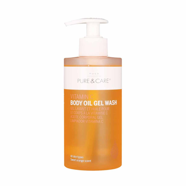 Body Oil Gel Wash Vitamin C | PUCA - Pure & Care 