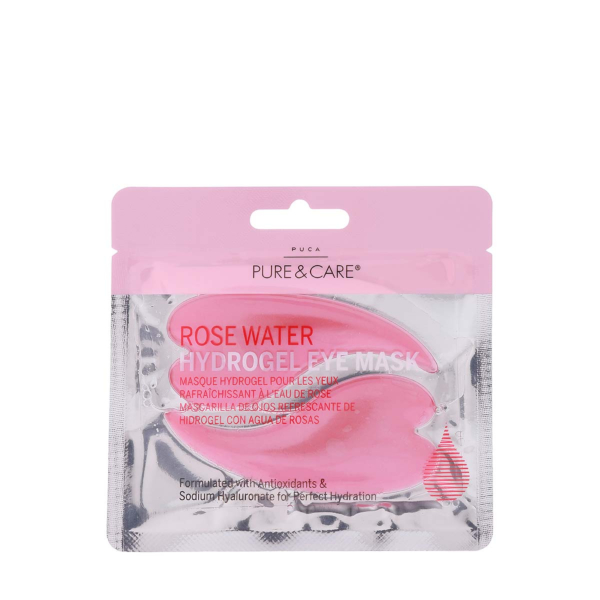 Rose Water Hydrogel Eye Mask I PUCA - Pure & Care