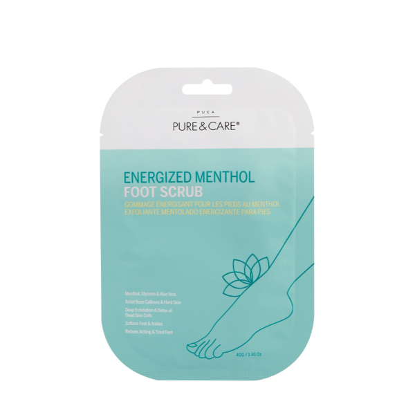 Energized Menthol Foot Scrub I PUCA - Pure & Care