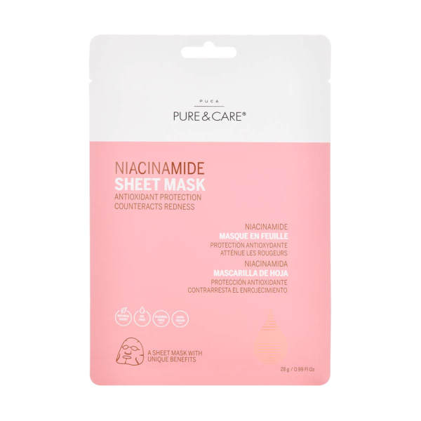 Niacinamide Sheet Mask | PUCA - PURE & CARE