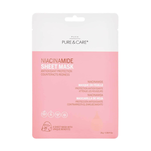 Niacinamide Sheet Mask | PUCA - PURE & CARE