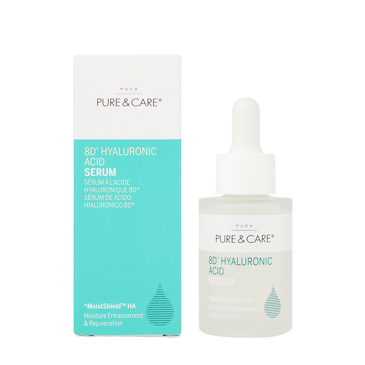 8D Hyaluronic Acid Serum | PUCA - PURE & CARE