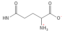 Aminosyre_Glutamin_structure