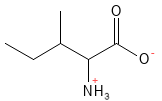 Aminosyre_Isoleucin_structure