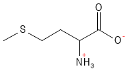 Aminosyre_Methionin_structure